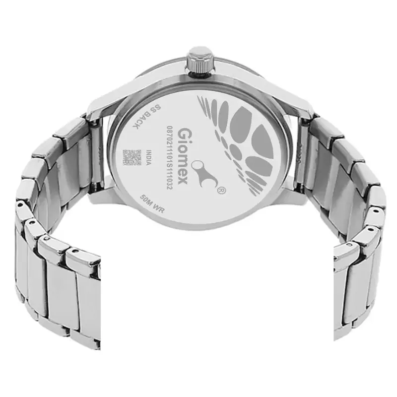 Fastrack Monochrome Black Silver Fashion Ladies Watch- 6078SM06